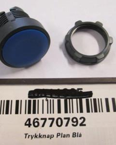 Push-button flat blue